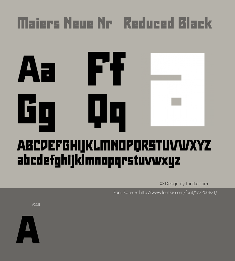 Maiers Neue Nr.8 Reduced Black Version 1.001图片样张
