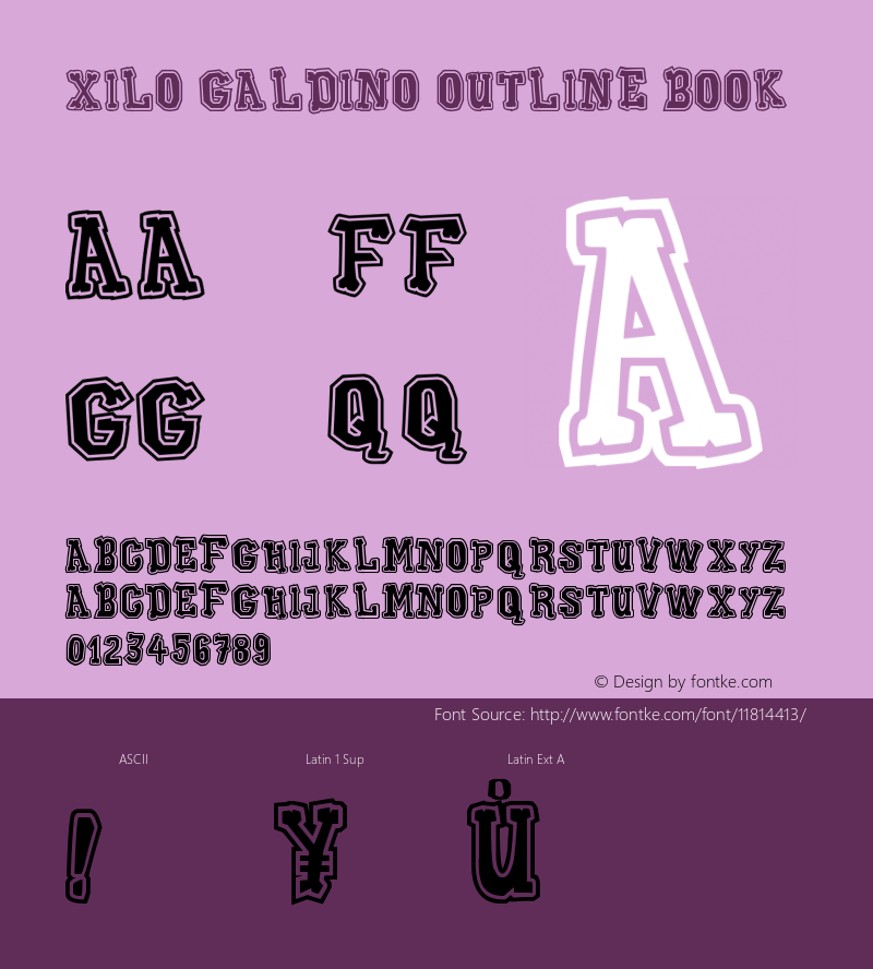 Xilo Galdino Outline Book Version 1.00 September 14, 2图片样张