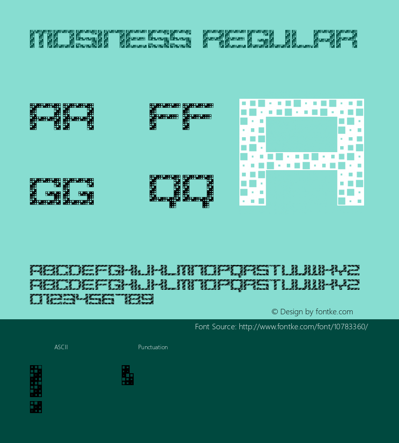 Mosiness Regular Version 1.0图片样张