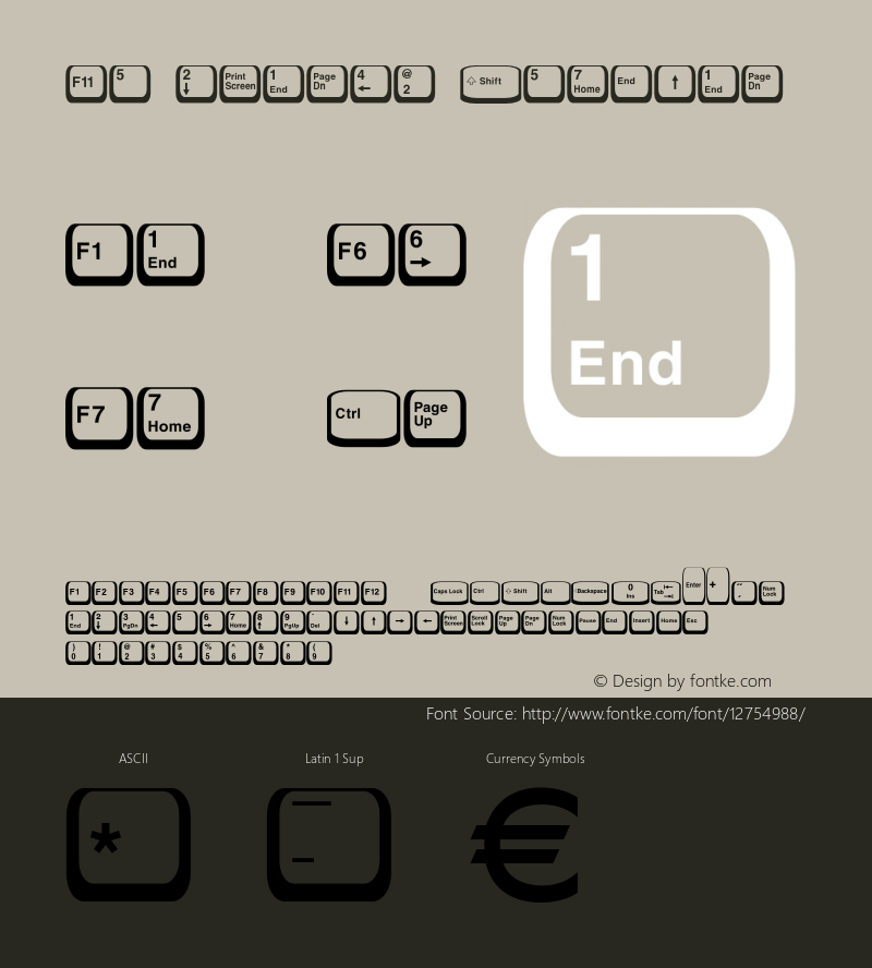 Keyboard2 Regular OTF 1.0;PS 001.001;Core 116;AOCW 1.0 161图片样张