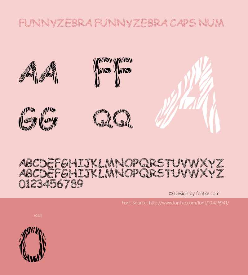 funnyzebra funnyzebra CAPS NUM Version 1.00 February 18, 2012, initial release图片样张