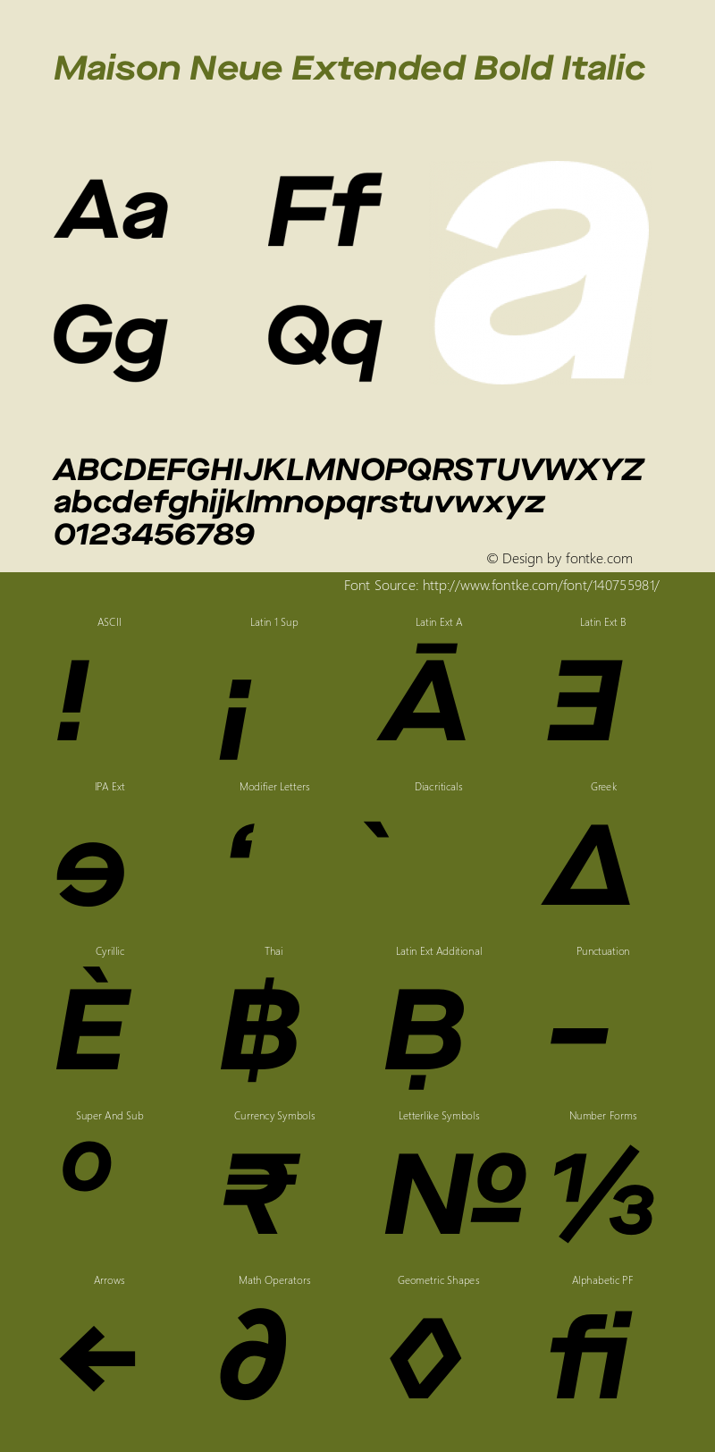 Maison Neue Extended Bold Italic Version 3.002 | wf-rip DC20200810图片样张