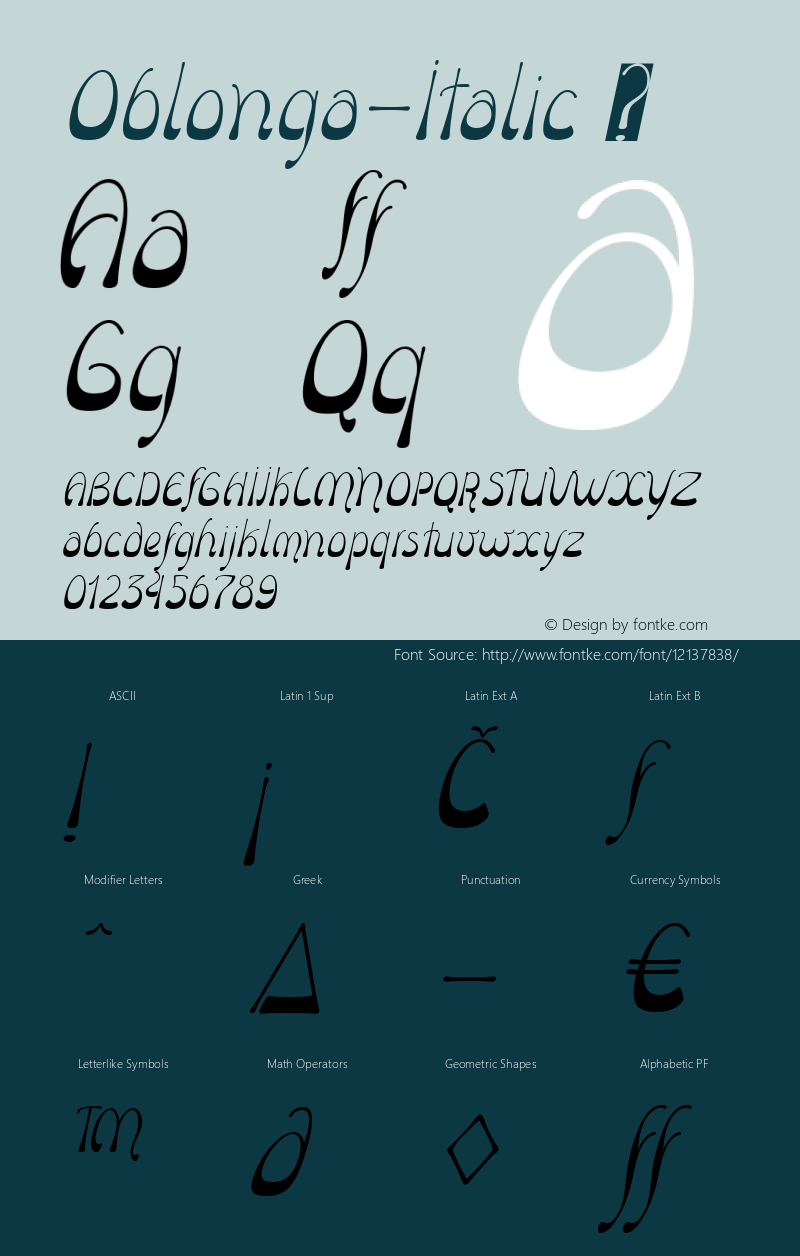 Oblonga-Italic ☞ 1.000;com.myfonts.eurotypo.oblonga.italic.wfkit2.47z3图片样张