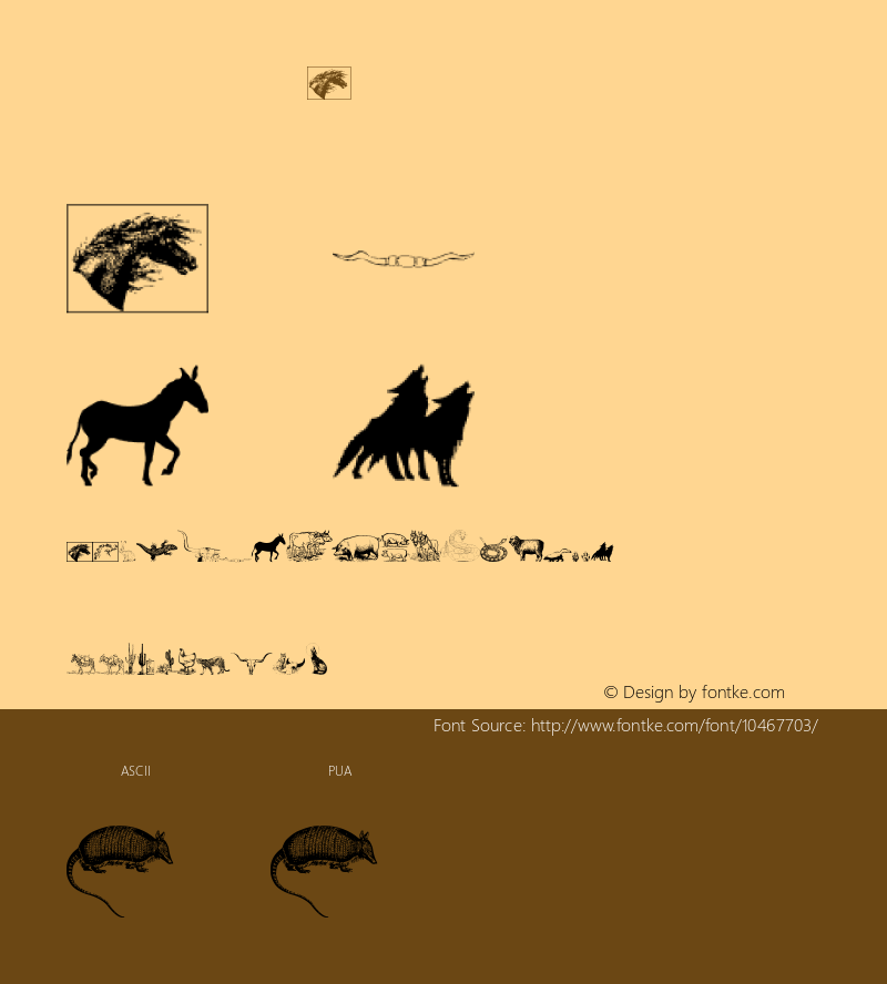 Western Animals Regular Version 1.10 September 5, 2009图片样张