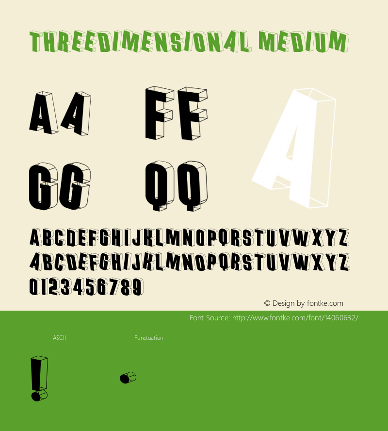 Threedimensional Medium Version 1.0图片样张