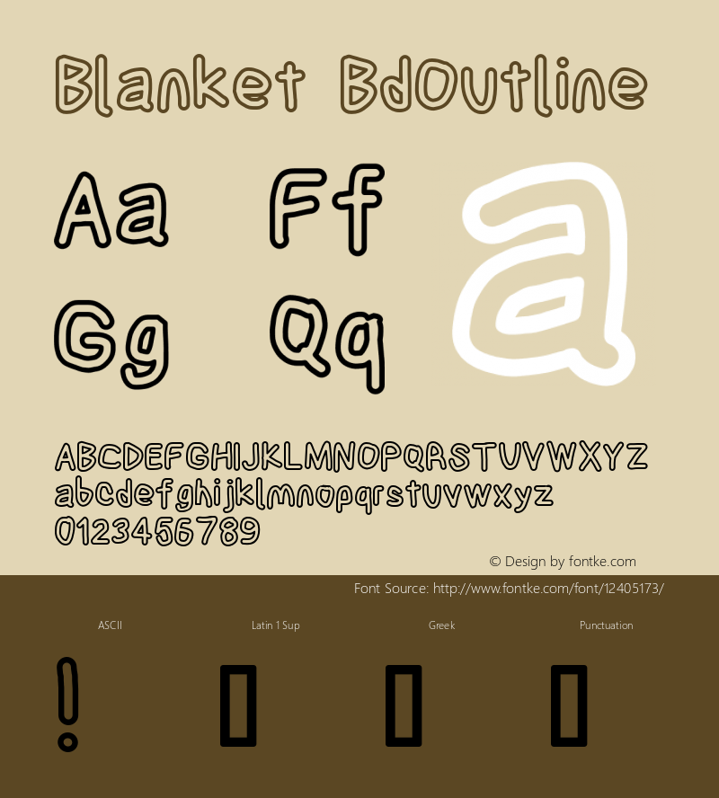 Blanket BdOutline Version 0.9图片样张