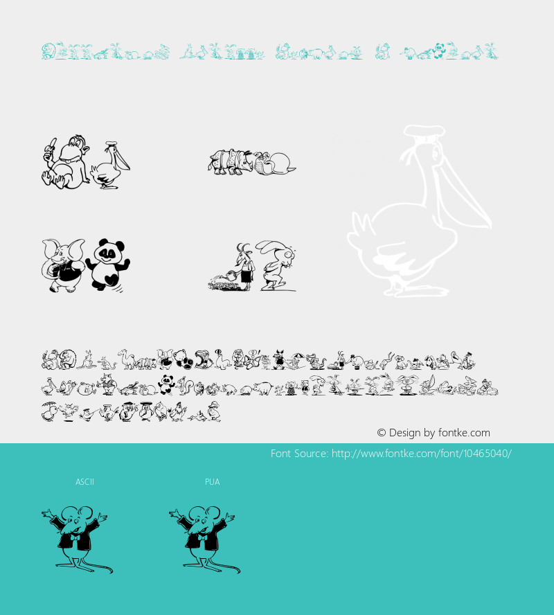 Butterfly Cartoon Animals A Regular Version 1.00 March 5, 2009, initial release图片样张