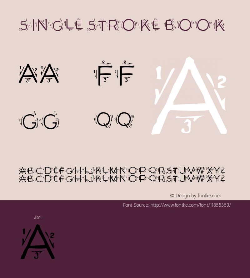 Single Stroke Book Version 1.865234图片样张