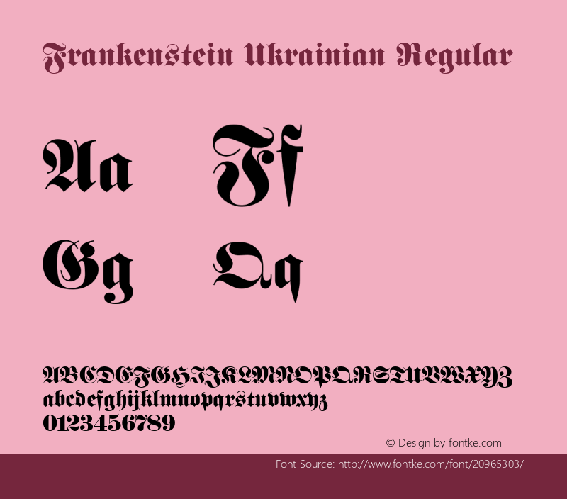 Frankenstein Ukrainian Version 1.0图片样张