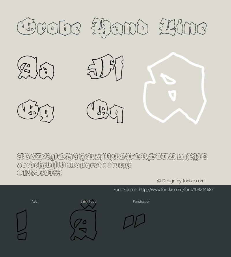 Grobe Hand Line 1.15图片样张