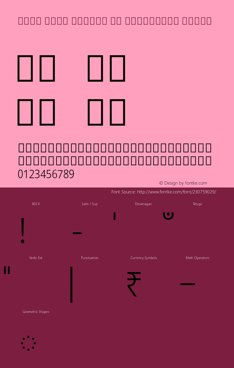 Noto Sans Telugu UI Condensed Light Version 2.001; ttfautohint (v1.8) -l 8 -r 50 -G 200 -x 14 -D telu -f none -a qsq -X 