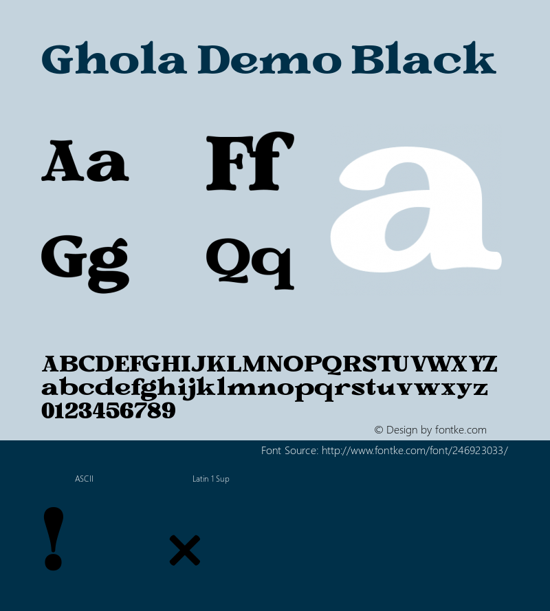 Ghola Demo Black Version 1.000图片样张