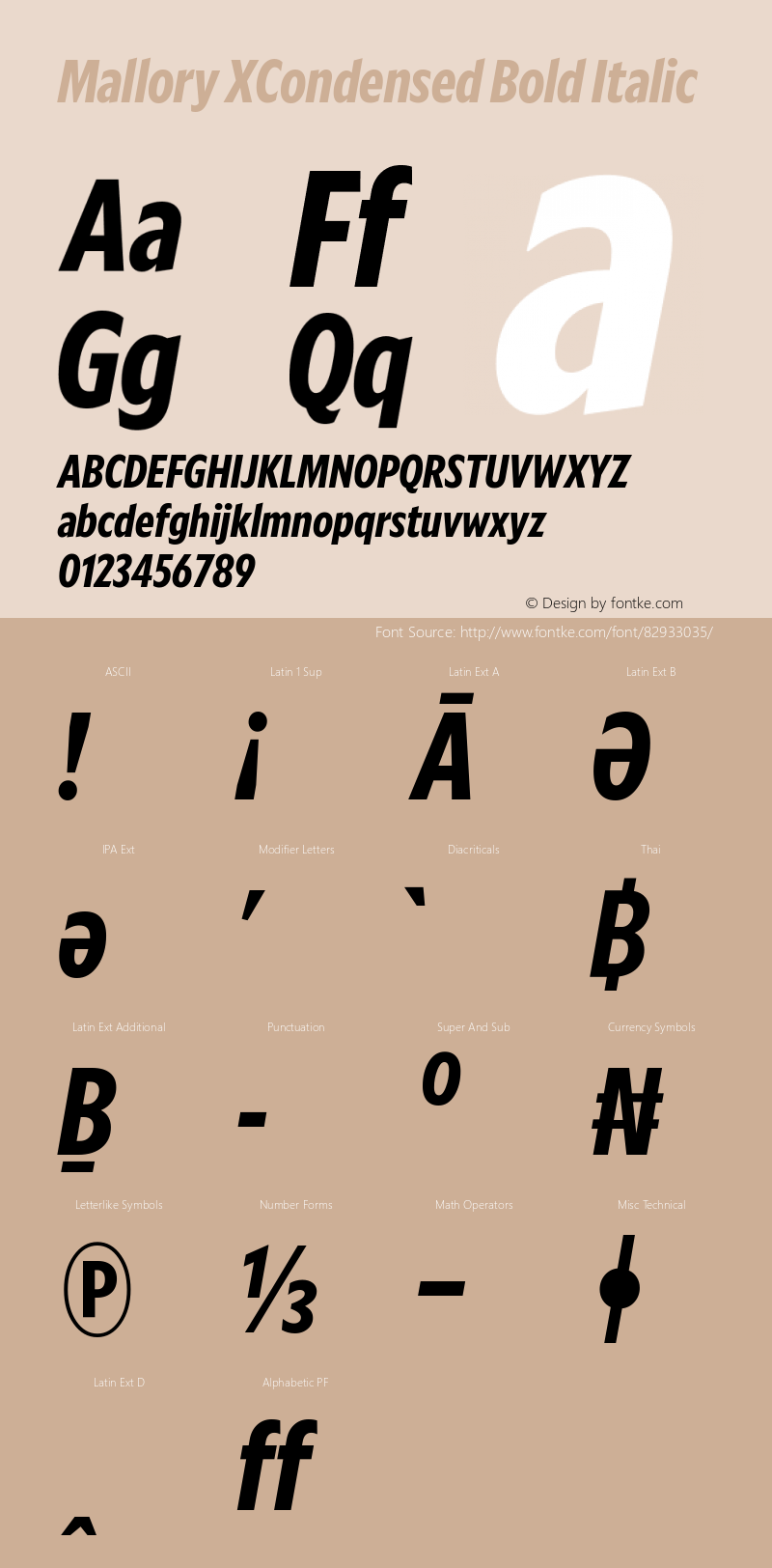Mallory XCond Bold Italic Version 2.000;PS 2.000;hotconv 16.6.51;makeotf.lib2.5.65220图片样张