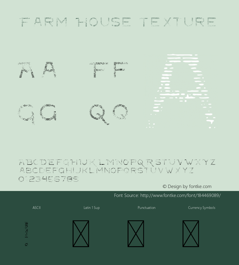 FarmHouse-Texture Version 1.00; January 28, 2019 | wf-rip DC20190205图片样张