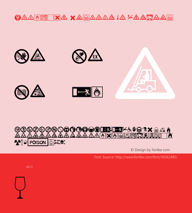 Linotype Warning Pi Regular 001.001图片样张