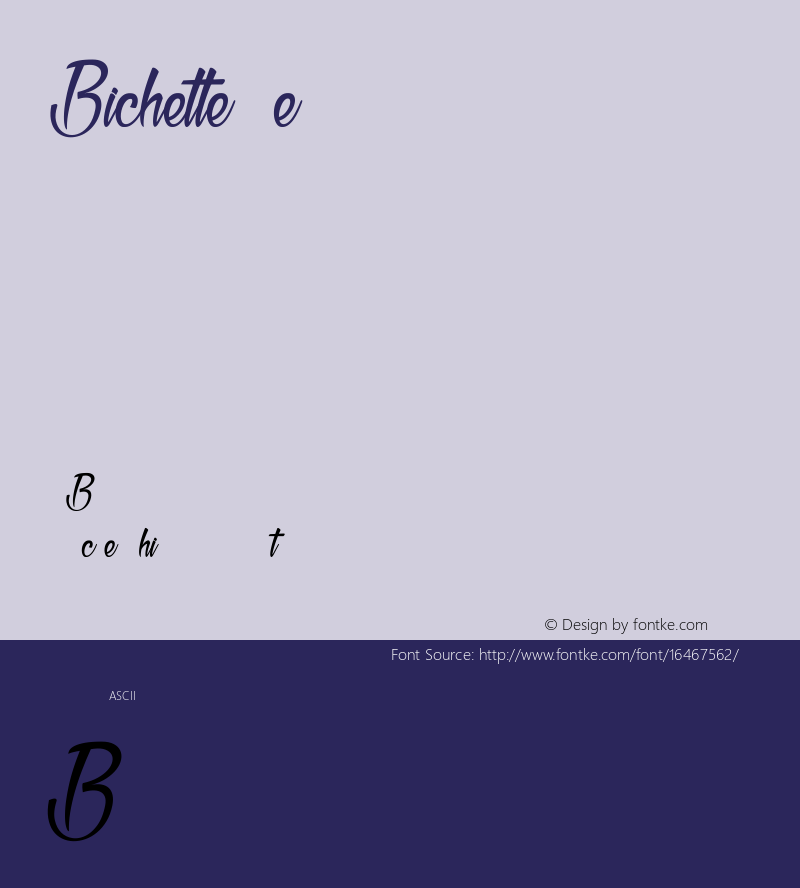 Bichette Regular Version 001.000图片样张