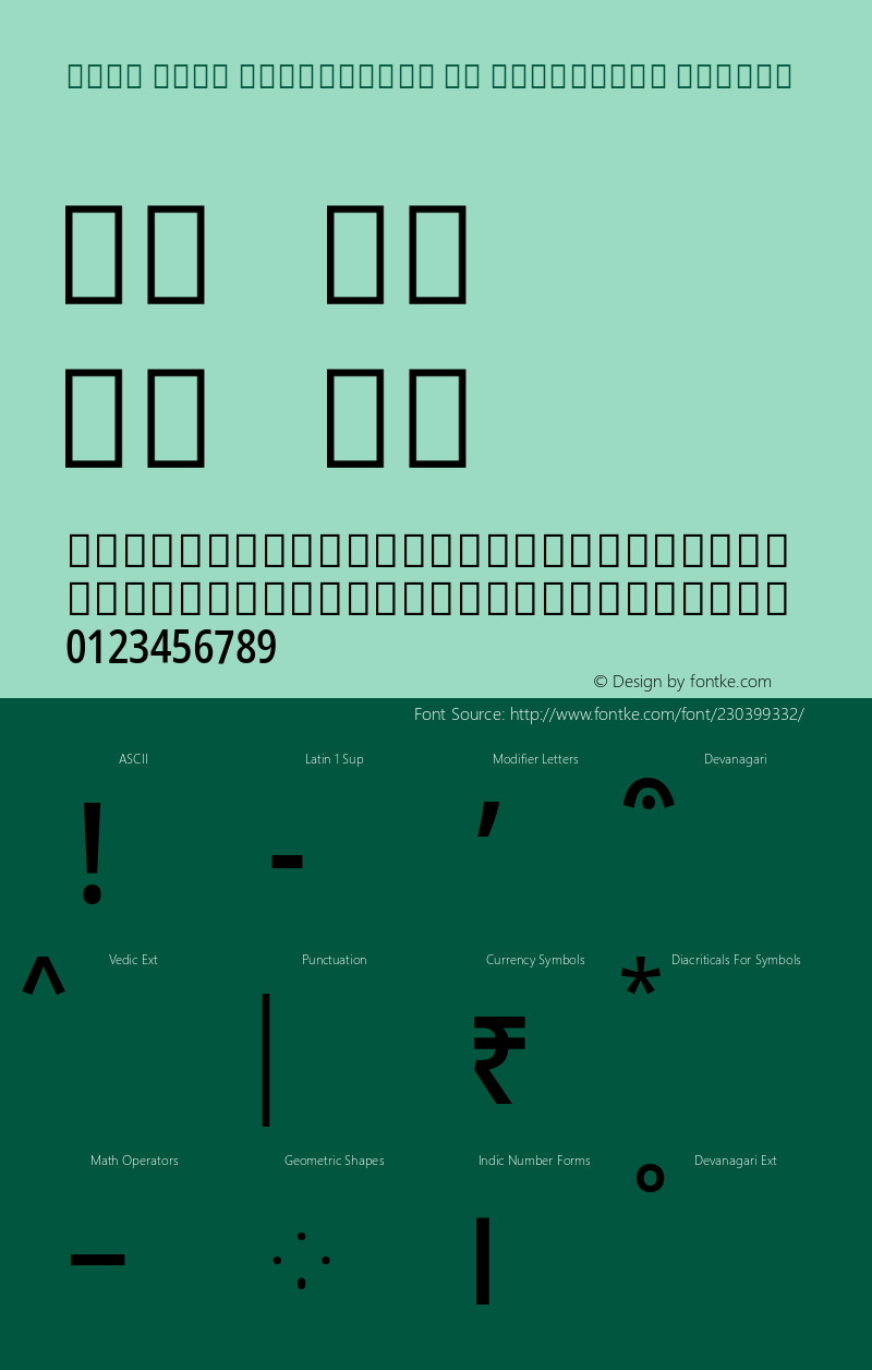 Noto Sans Devanagari UI Condensed Medium Version 2.002; ttfautohint (v1.8) -l 8 -r 50 -G 200 -x 14 -D deva -f none -a qsq -X 