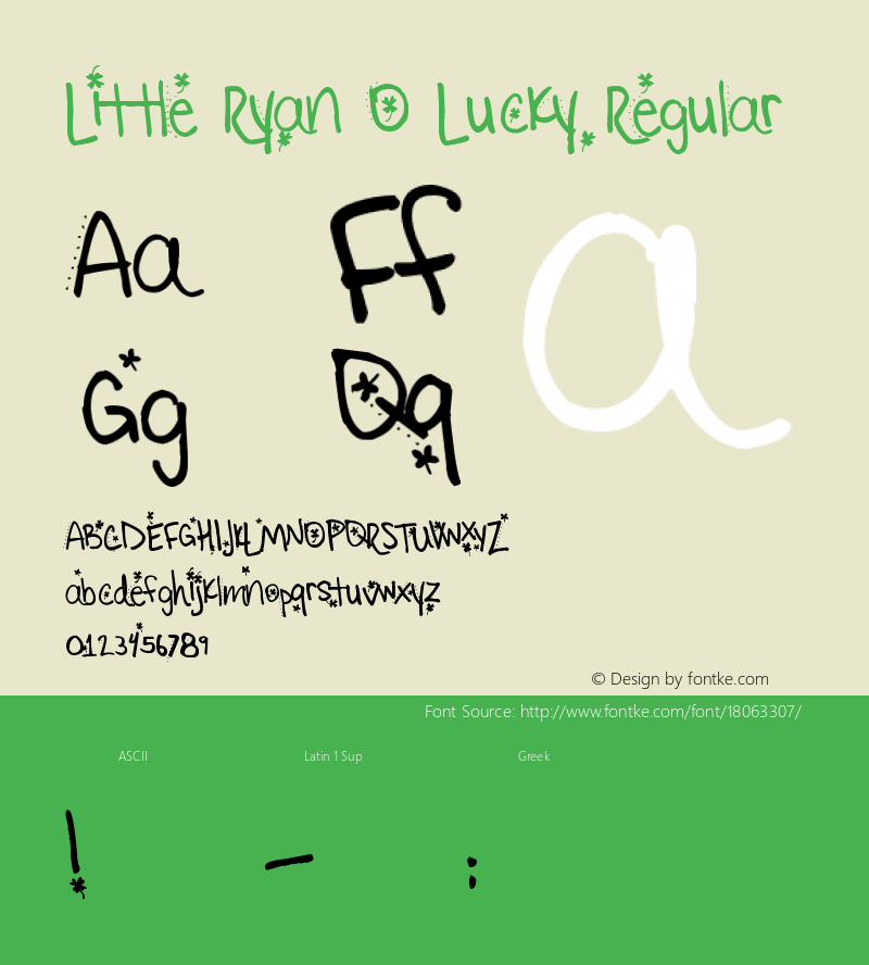Little Ryan O Lucky Regular Version 1.00 March 3, 2010,Little Ryan O Lucky, v1. SickCapital.com图片样张