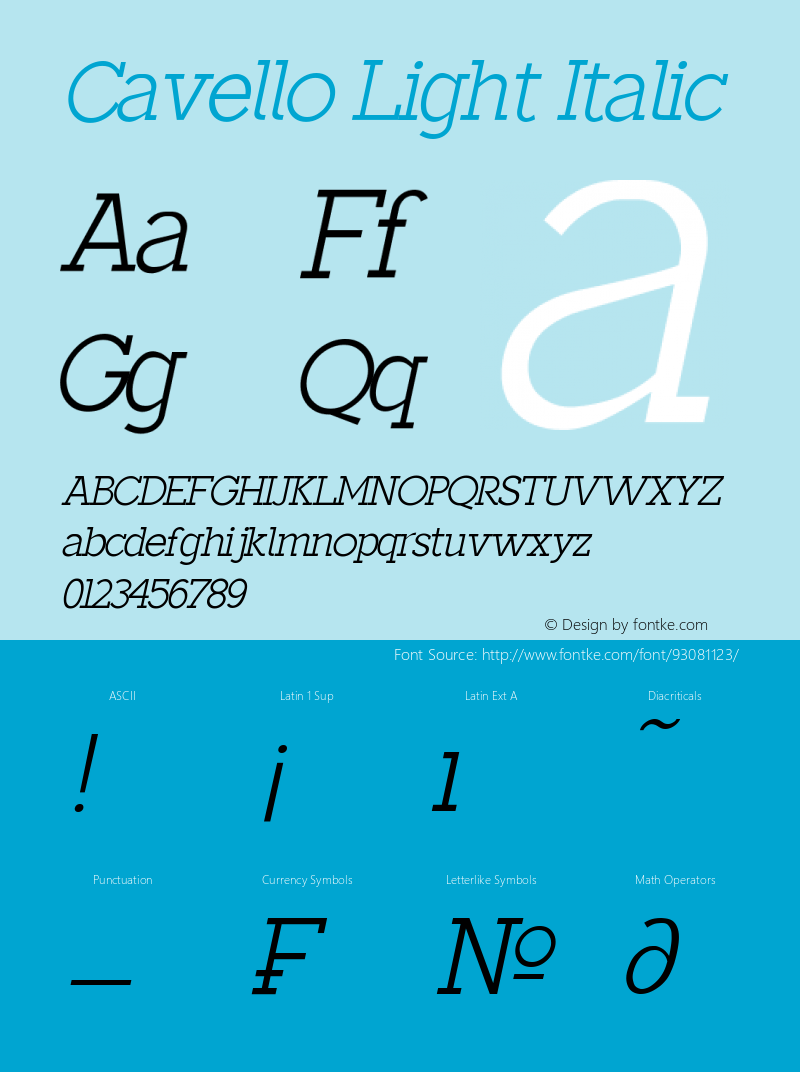 Cavello Light Italic Version 1.00;December 28, 2020;FontCreator 13.0.0.2683 64-bit图片样张