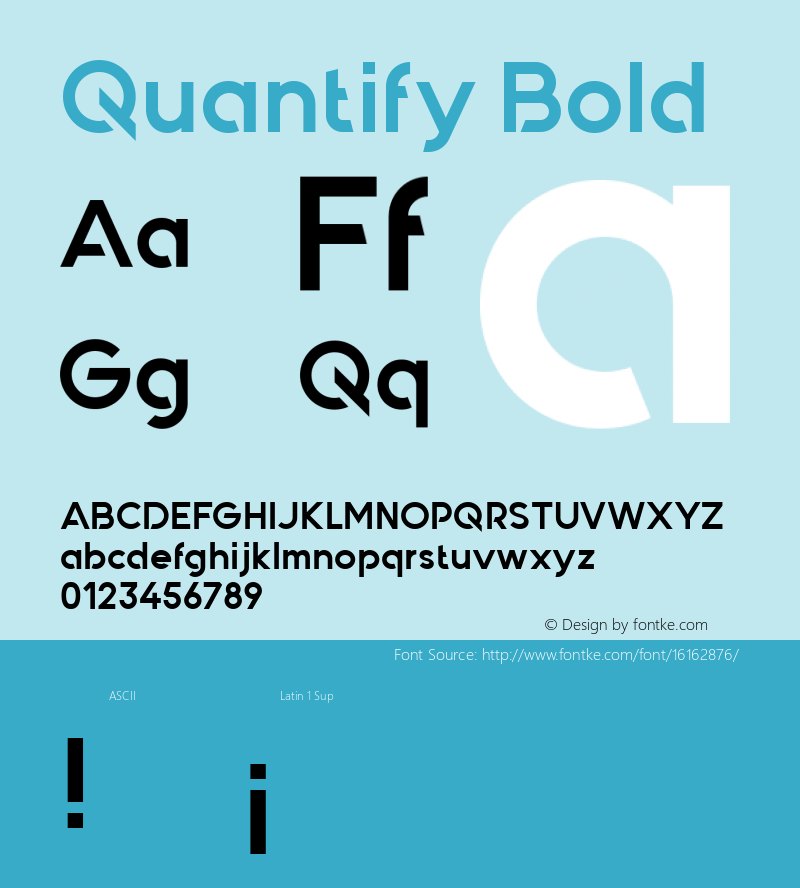 Quantify Bold Version 2.003图片样张