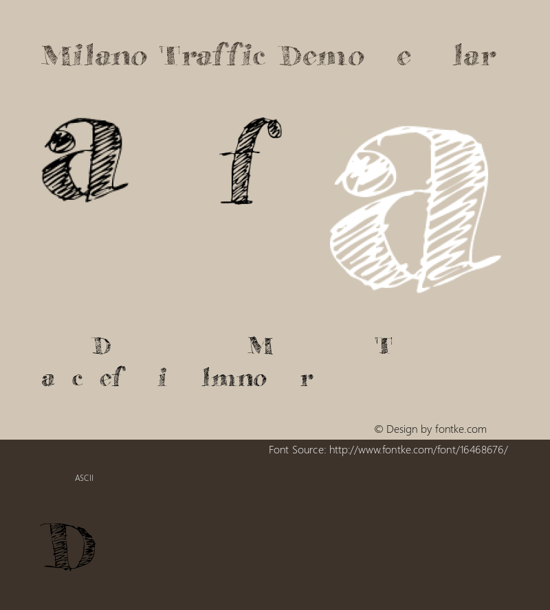 Milano Traffic Demo Regular Version 1.000 2015 initial release图片样张