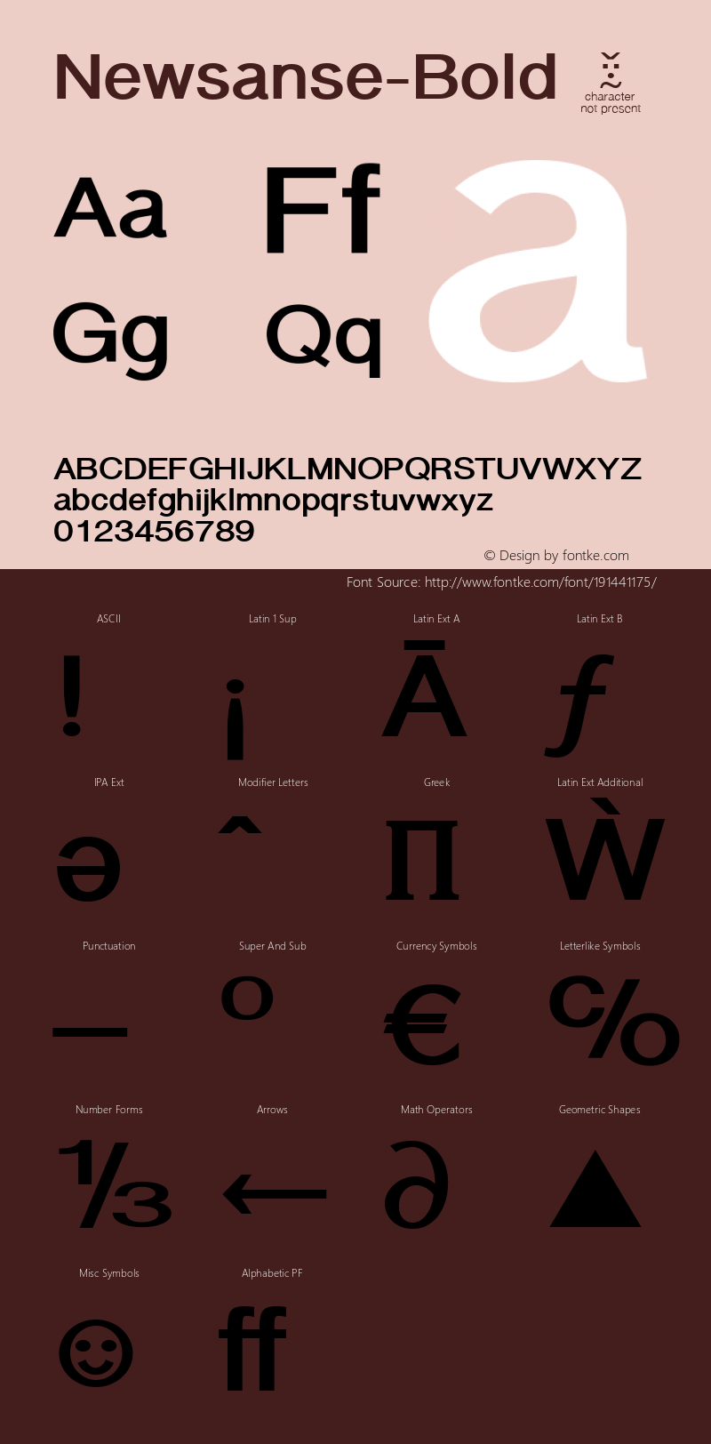 ☞Newsanse-Bold Version 1.103 2007;com.myfonts.easy.aah-yes.newsanse.bold.wfkit2.version.346i图片样张