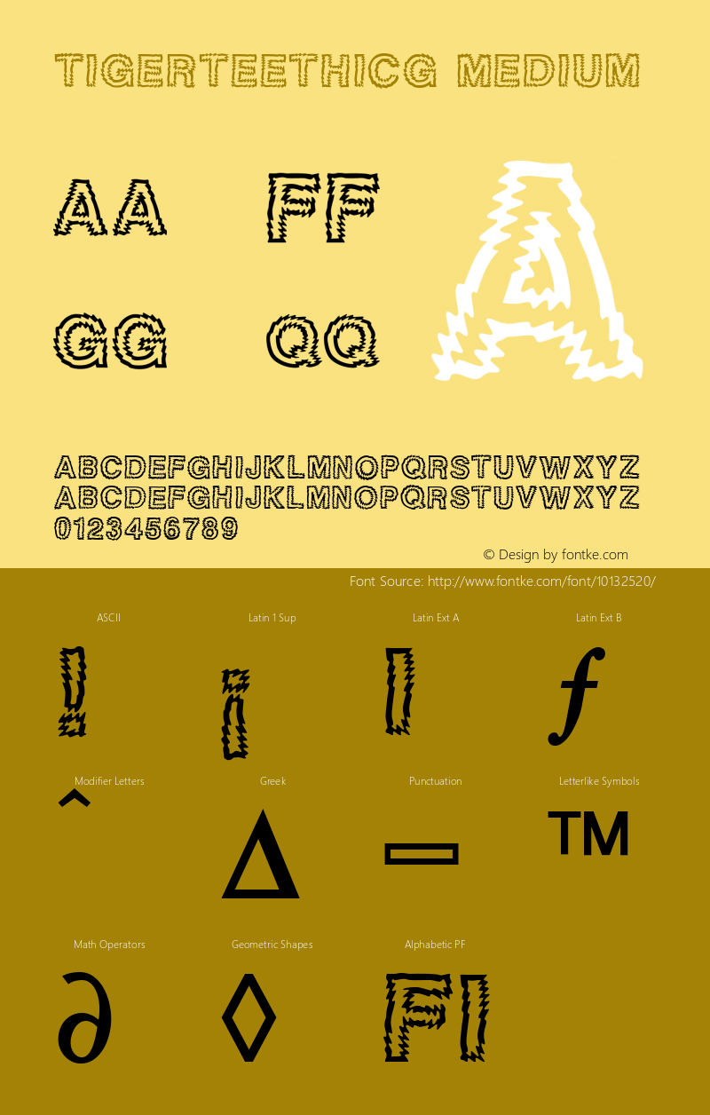 TigerteethICG Medium 001.000图片样张