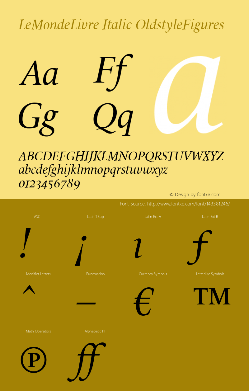 LeMondeLivre Italic Oldstyle Figures 001.007图片样张