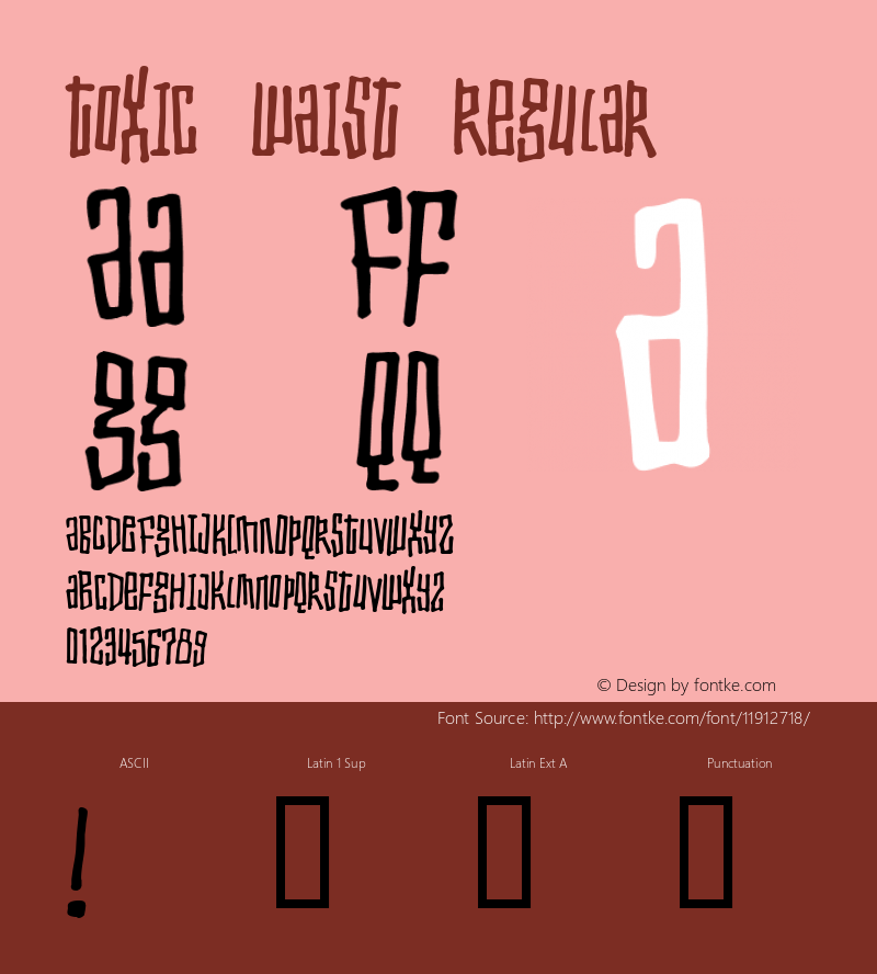 Toxic waist Regular 2图片样张