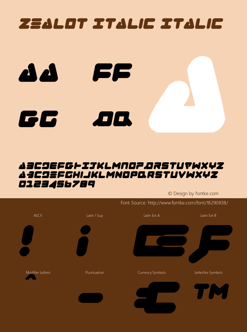 Zealot Italic Italic 001.000图片样张