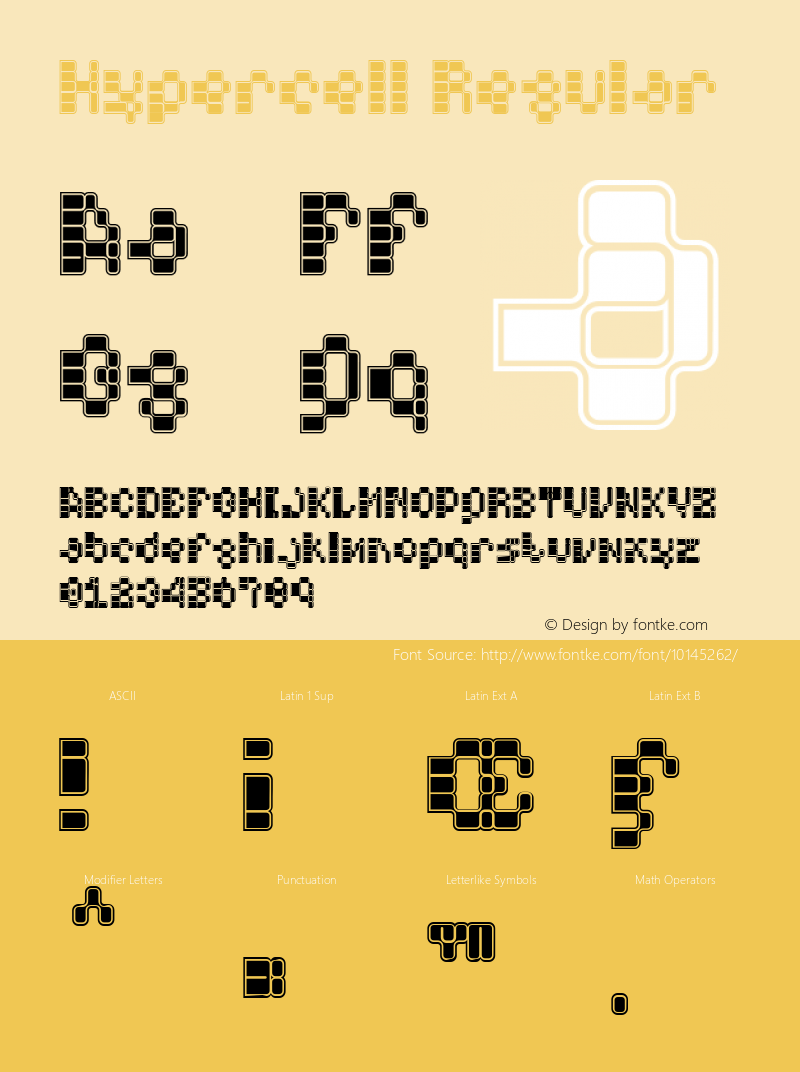 Hypercell Regular Version 001.000图片样张