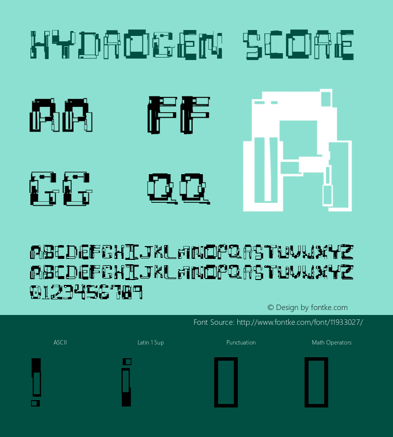 Hydrogen Score Frog: Version 1.0 (9.2.98)图片样张