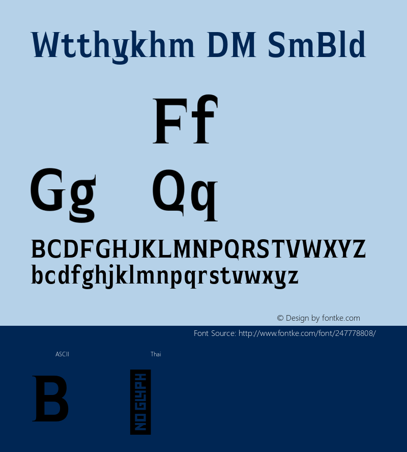 Witthayakhom DEMO SemiBold Version 1.000;Glyphs 3.1.2 (3151)图片样张