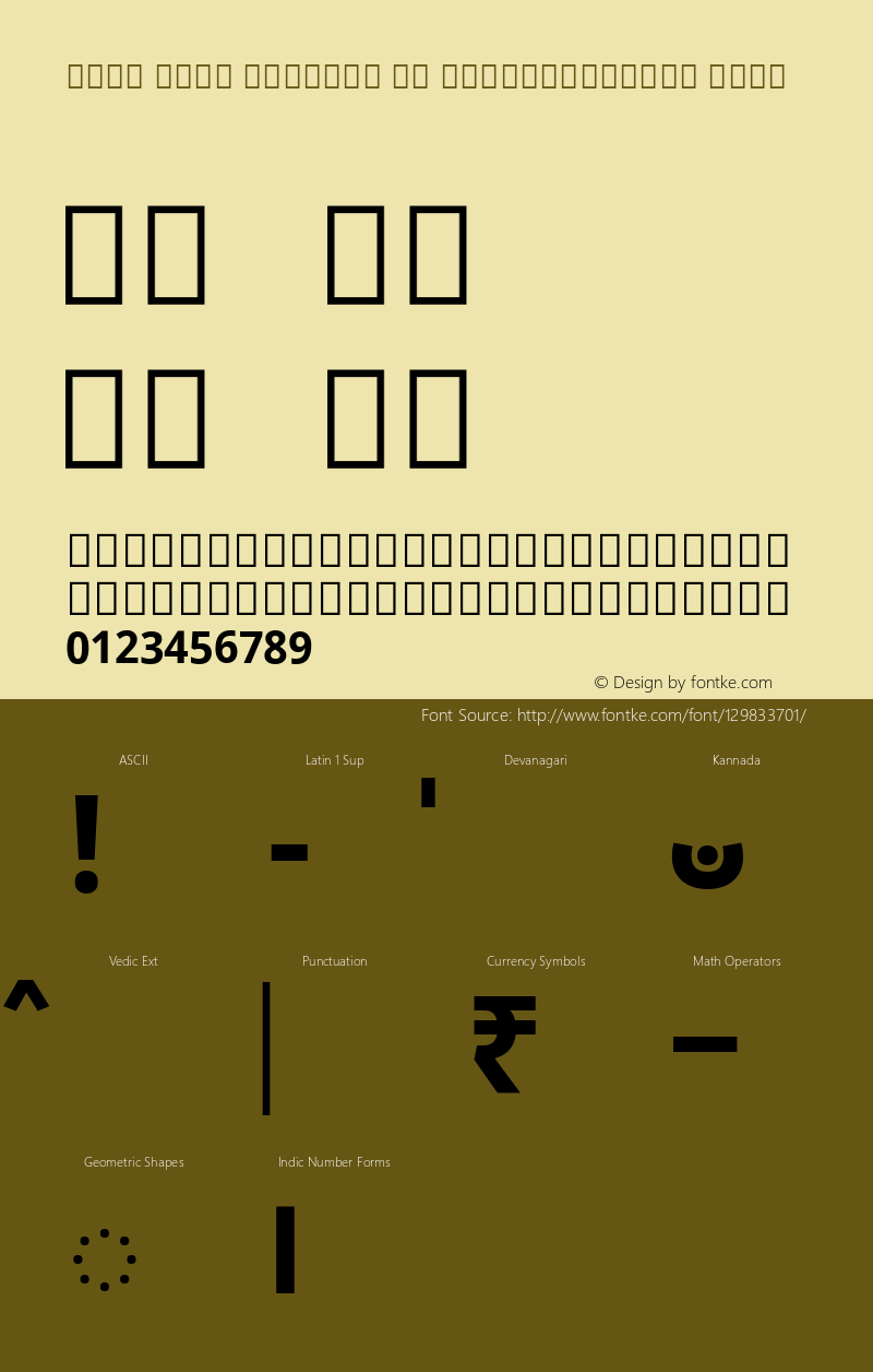 Noto Sans Kannada UI SemiCondensed Bold Version 2.001; ttfautohint (v1.8.3) -l 8 -r 50 -G 200 -x 14 -D knda -f none -a qsq -X 