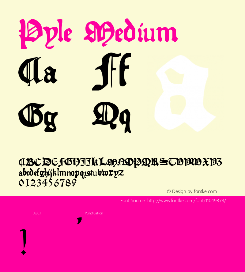 Pyle Medium Version 001.000图片样张