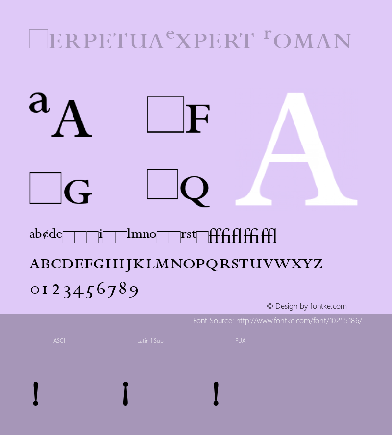 PerpetuaExpert Roman Version 1.00图片样张