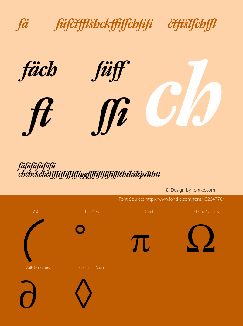 DTL Fleischmann Regular Version 001.000图片样张