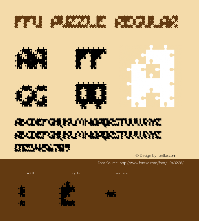 FFU Puzzle Regular Version 1.000 2008 initial release图片样张