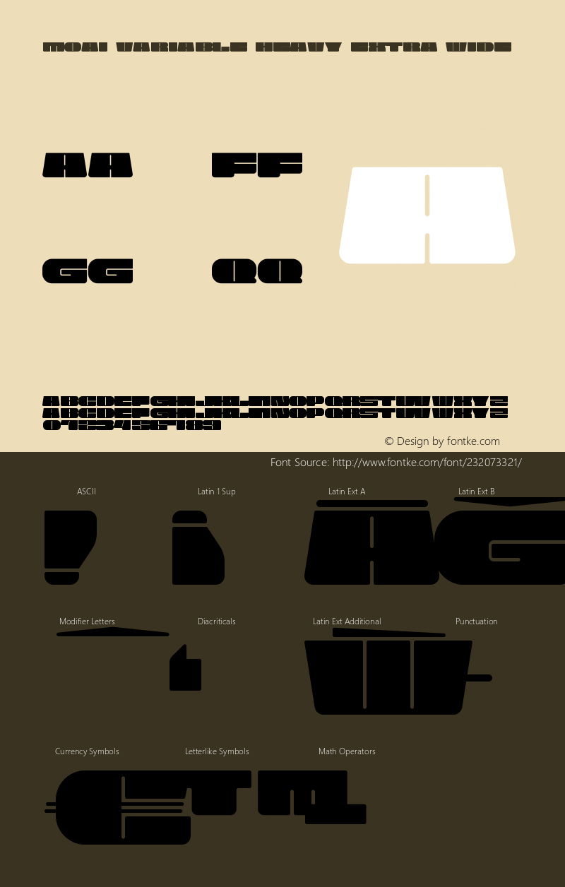 Moai Variable Version 1.000;FEAKit 1.0图片样张