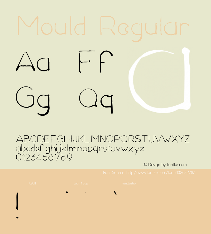 Mould Regular Version 001.000图片样张