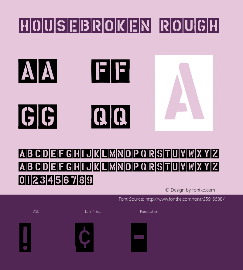 HousebrokenRough Version 001.000图片样张