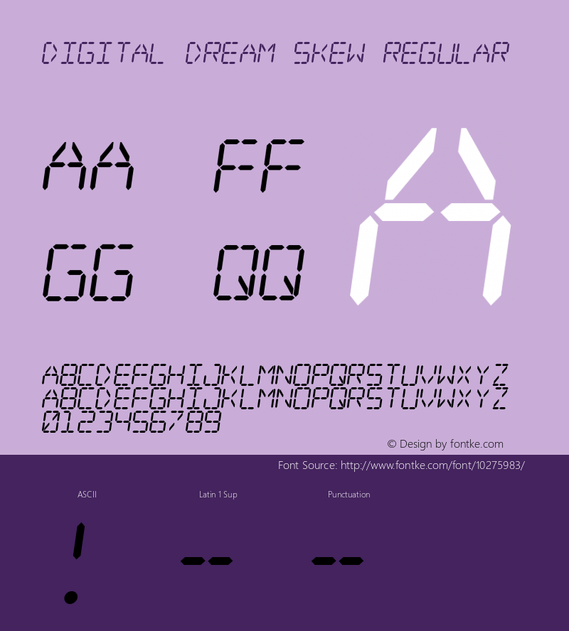 Digital dream Skew Regular 2图片样张