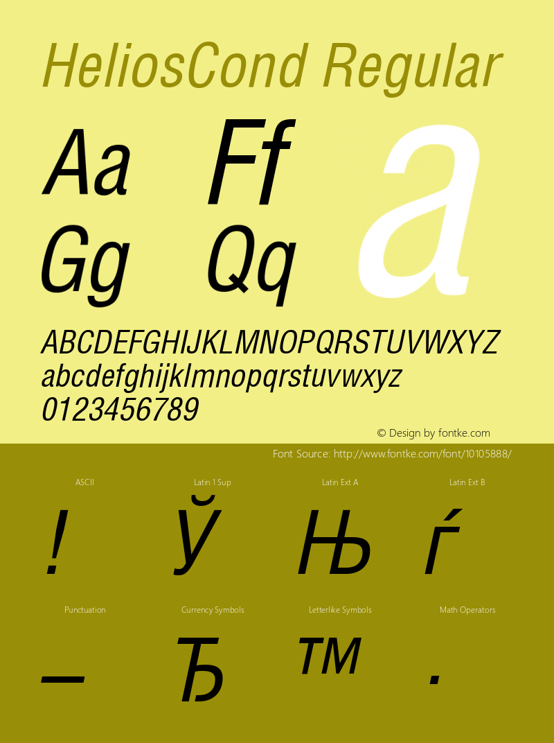 HeliosCond Regular 001.001图片样张