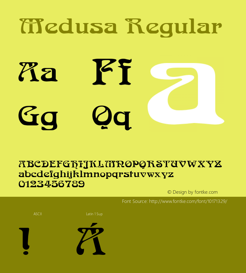 Medusa Regular Altsys Metamorphosis:6-07-92图片样张