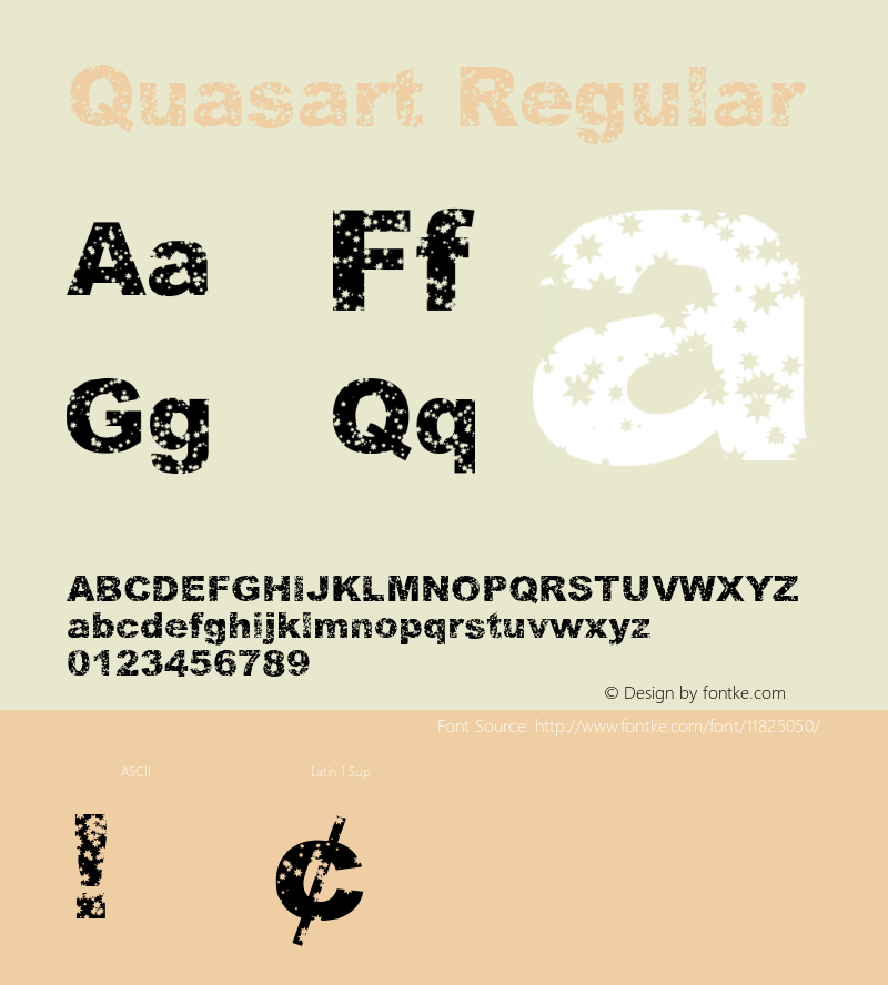 Quasart Regular Version 2.20图片样张