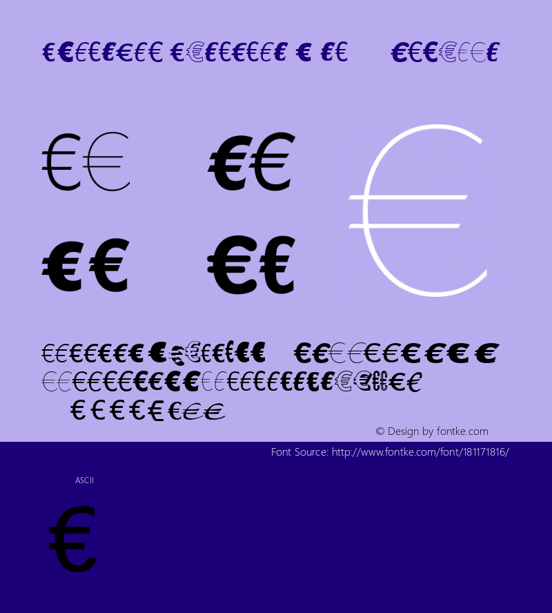 Linotype EuroFont G to P 001.000图片样张