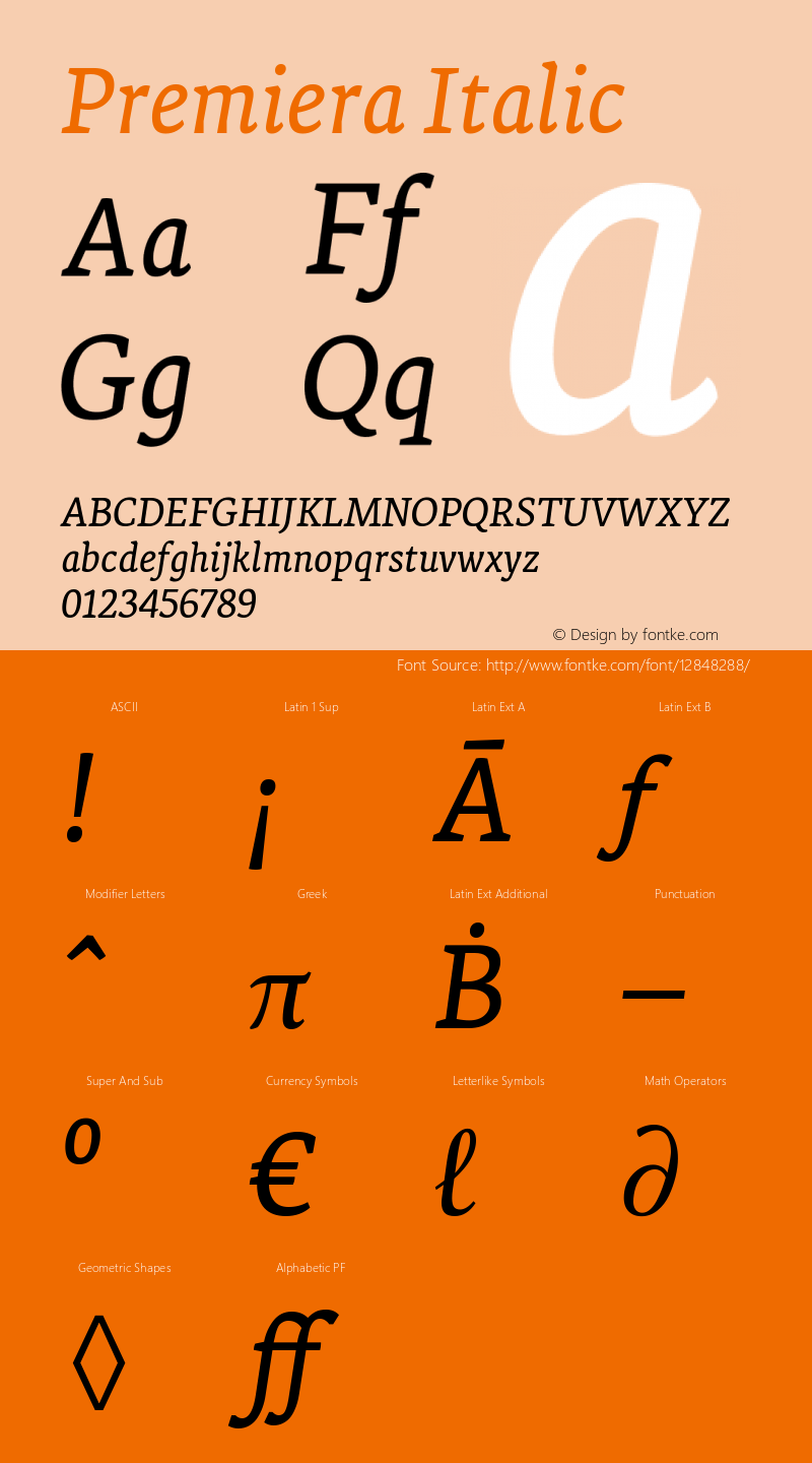 Premiera Italic Version 2.008图片样张