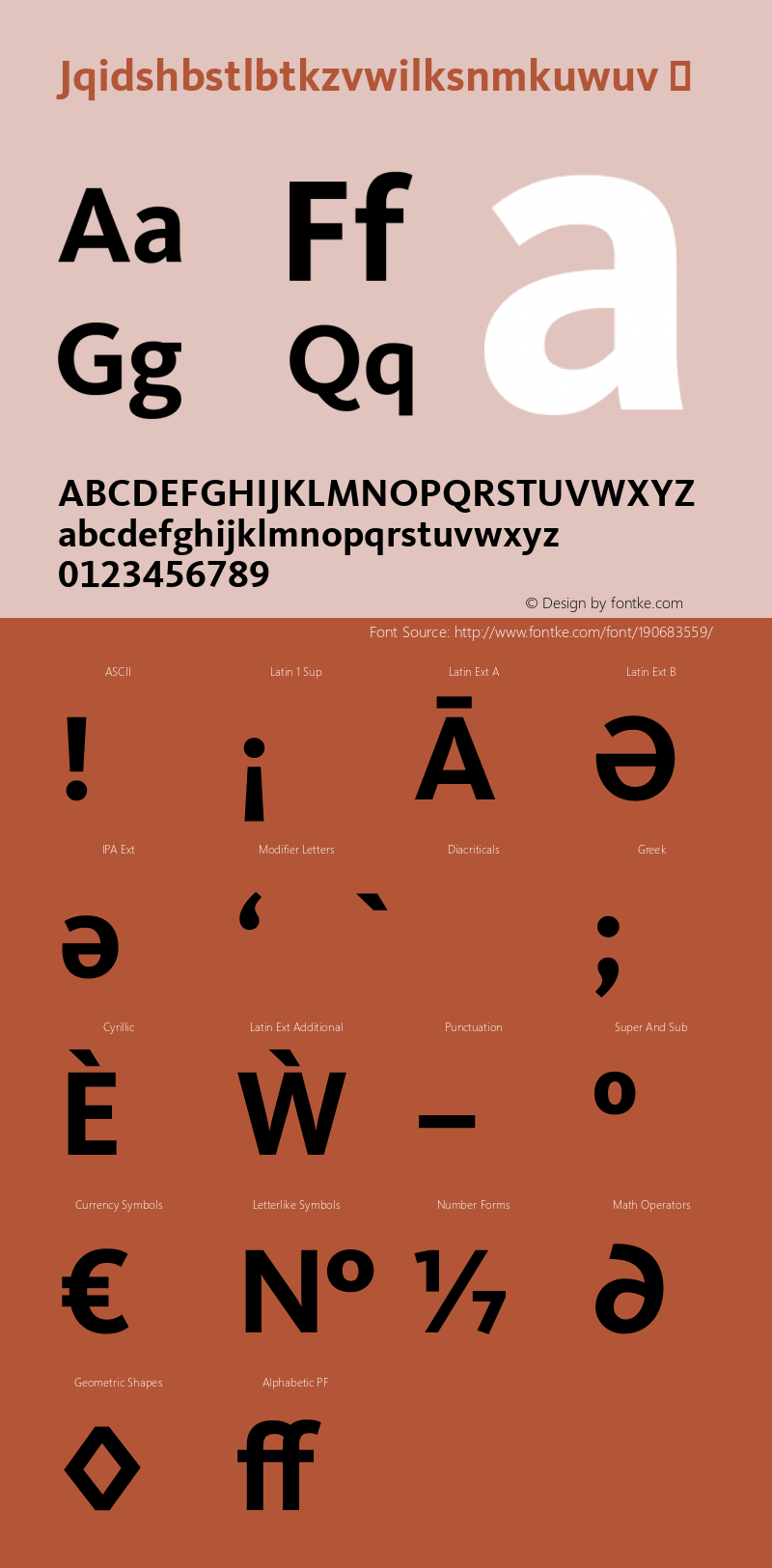 ☞Jqidshbstlbtkzvwilksnmkuwuv Version 7.504; 2009; Build 1022;com.myfonts.easy.fontfont.kievit.pro-bold.wfkit2.version.4gPW图片样张