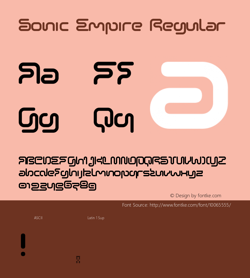 Sonic Empire Regular Unknown图片样张