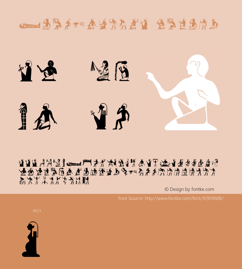 HieroglyphA Medium Version 001.000图片样张